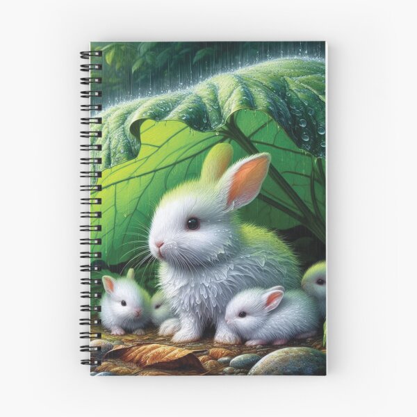 Item preview, Rabbit Family Keeping Dry designed and sold by iaharve.