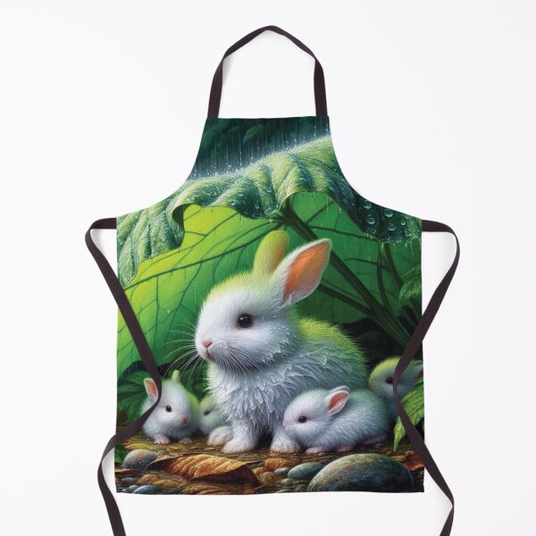 Item preview, Rabbit Family Keeping Dry designed and sold by iaharve.