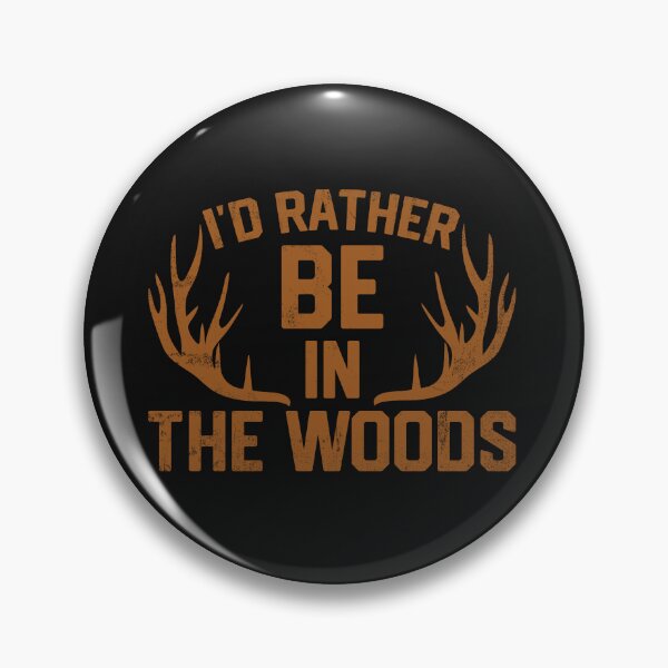 Item preview, I'd Rather Be In The Woods T-Shirt designed and sold by LarryMBrown.