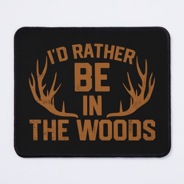 Item preview, I'd Rather Be In The Woods T-Shirt designed and sold by LarryMBrown.