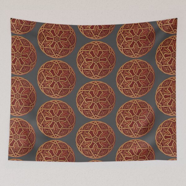 Artikelvorschau, Sechsfache geometrische Rosette entworfen und verkauft von Deanna Gardam.