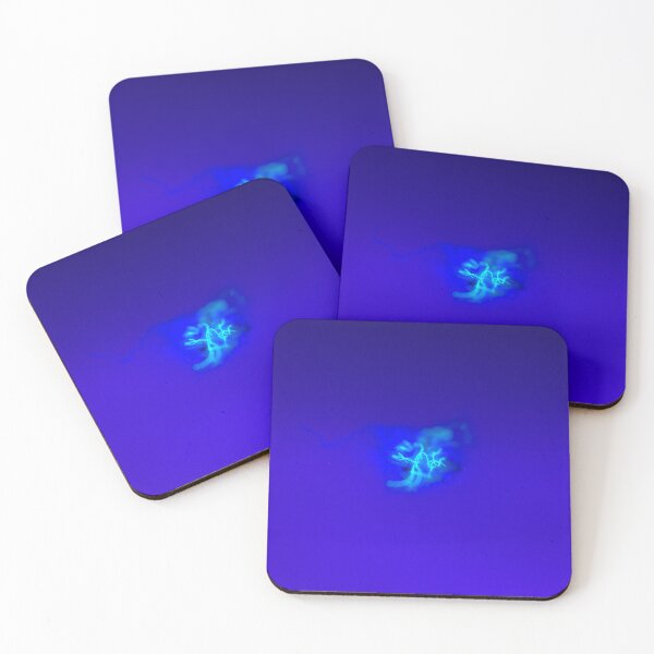 Item preview, Ultraviolet Fluorescent Dustbunny Jellyfish! (Microscope UV of Lint) designed and sold by Petalgrain.