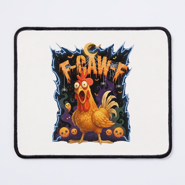 Item preview, Funny Halloween Chicken F-Caw-F designed and sold by merlinnears.