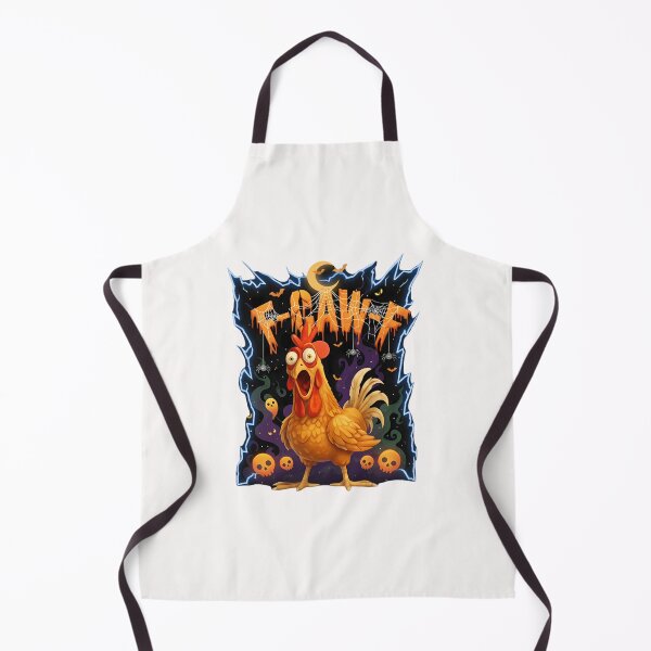 Item preview, Funny Halloween Chicken F-Caw-F designed and sold by merlinnears.