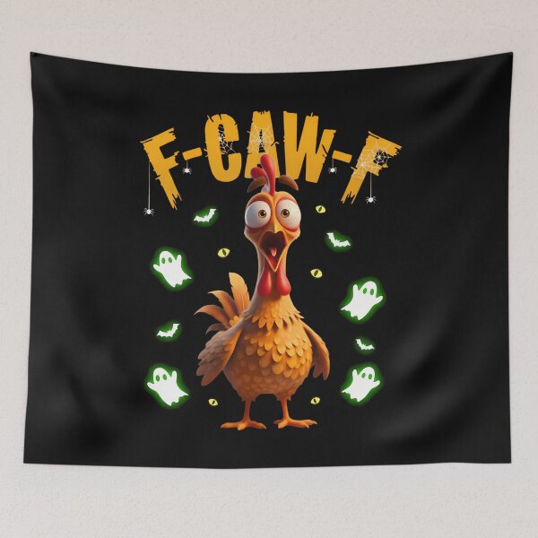 Item preview, Chicken F-Caw-F Scary Halloween Costume designed and sold by merlinnears.