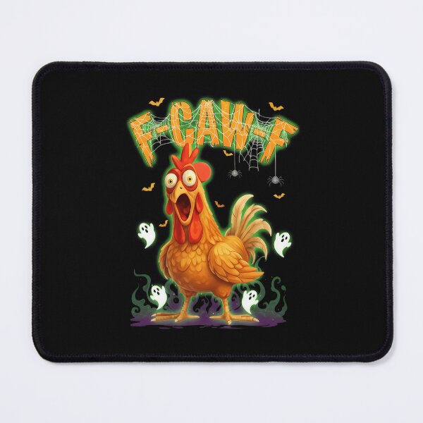 Item preview, Chicken F-Caw-F Spider Web Halloween designed and sold by merlinnears.