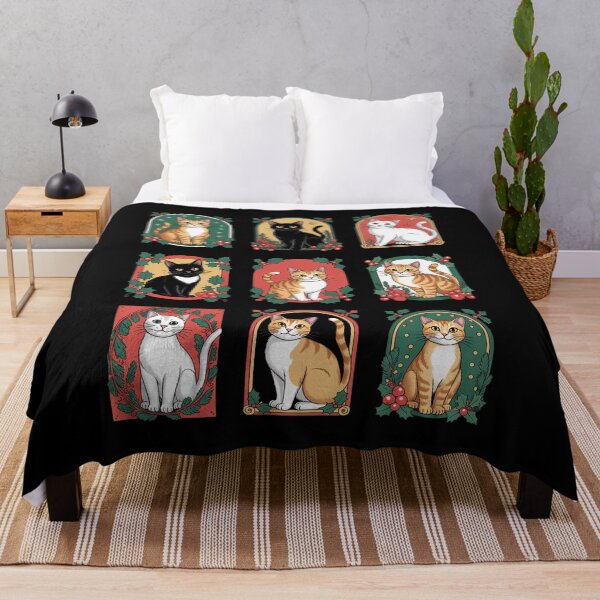 Item preview, Kitten Christmas Cats Cat Lovers Cute Xmas designed and sold by khorbiasieno.