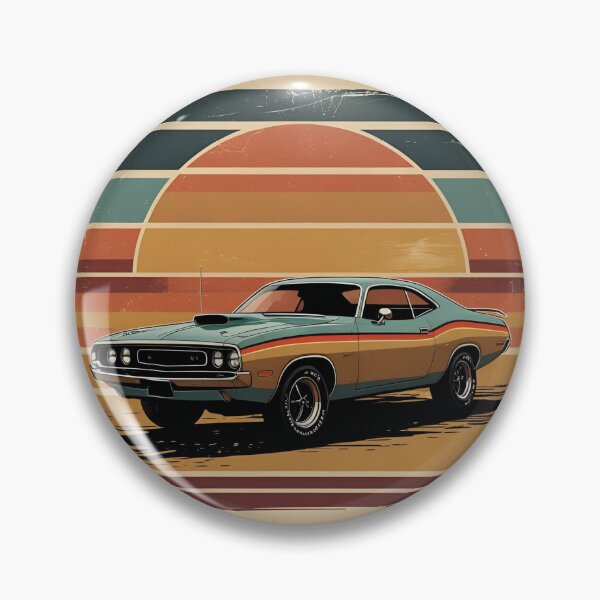 Artikelvorschau, Retro Auto, T-Shirt entworfen und verkauft von RisingWolfStudio.