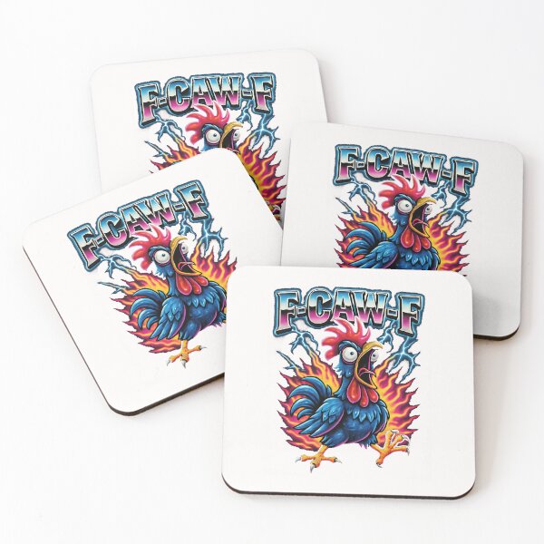 Item preview, F Caw F Funny Chicken F-Caw-F Rooster F Cae F Men Women designed and sold by merlinnears.