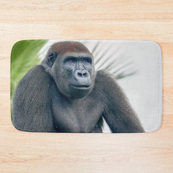 Item preview, Curious Gorilla Standing Tall designed and sold by rawshutterbug.