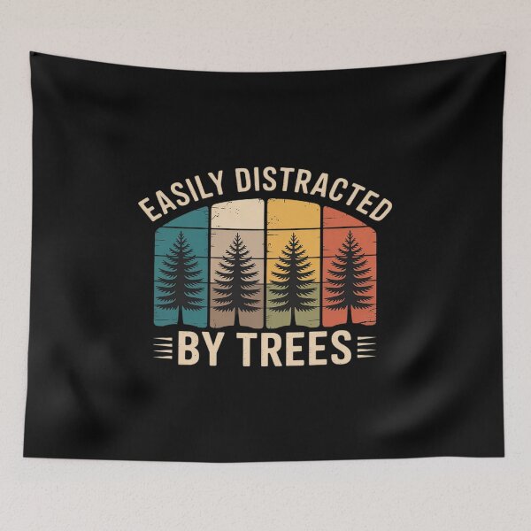 Item preview, Easily Distracted By Trees designed and sold by tabdejinti.