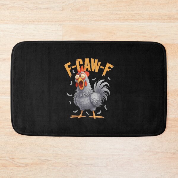 Item preview,  Funny F-Caw-F Grey Rooster Fcawf Chicken Farm Humor Outfit designed and sold by merlinnears.