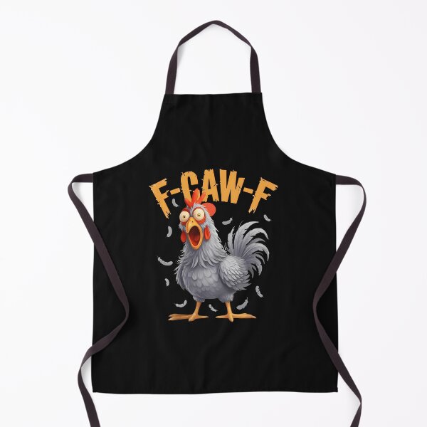 Item preview,  Funny F-Caw-F Grey Rooster Fcawf Chicken Farm Humor Outfit designed and sold by merlinnears.