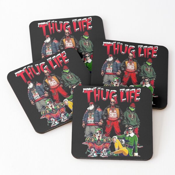 Item preview, Thug Life Christmas Crew | Funny Hip Hop Holiday Design designed and sold by TiannaSalazar.
