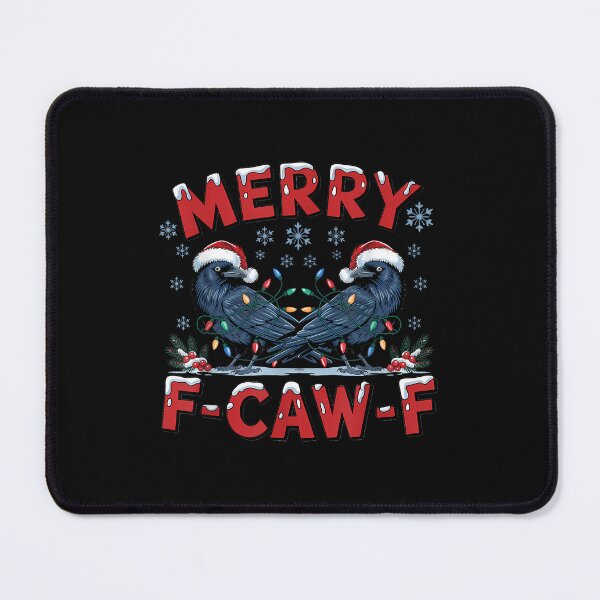 Item preview, Quote Rooster Merry F-Caw-F Funny Chicken Humor Christmas designed and sold by merlinnears.