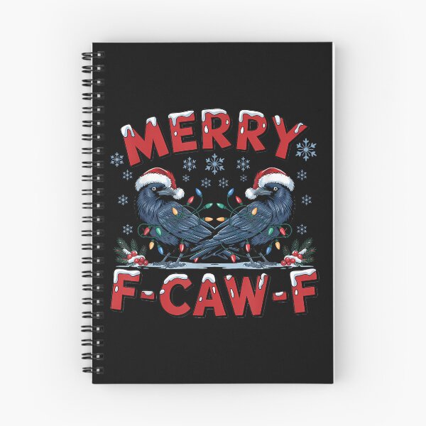 Item preview, Quote Rooster Merry F-Caw-F Funny Chicken Humor Christmas designed and sold by merlinnears.