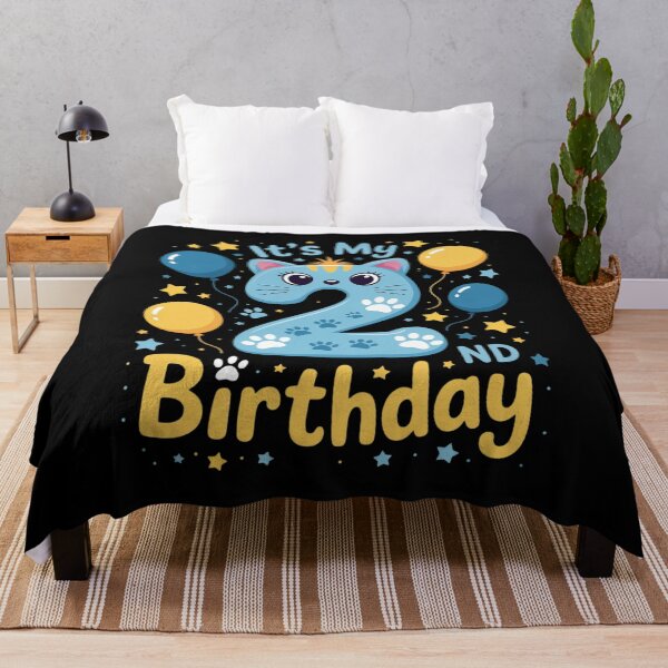 Item preview, Kids Its my 2nd Birthday Boy Blue Dog Theme Party Cool 2 Year Old designed and sold by RansomFlatley.