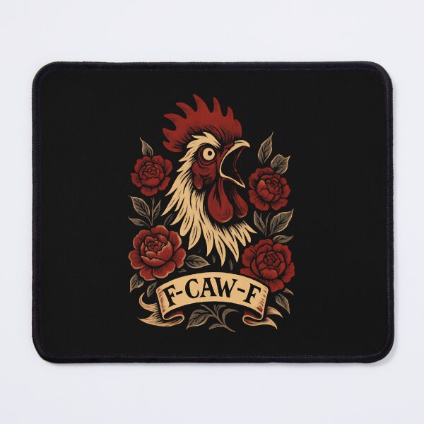 Item preview, F-Caw-F Chicken Rooster Funny Meme F Caw F Rose Fcawf designed and sold by merlinnears.