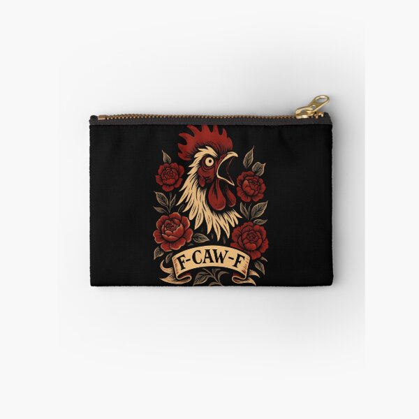 Item preview, F-Caw-F Chicken Rooster Funny Meme F Caw F Rose Fcawf designed and sold by merlinnears.