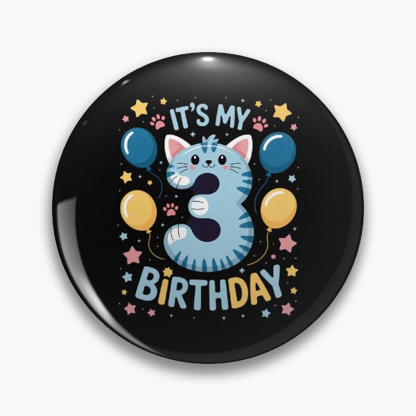 Artikelvorschau, Kinder: Es ist mein 3. Geburtstag, Junge, blauer Hund, Mottoparty, cool, 3 Jahre alt entworfen und verkauft von FranzFriesen.