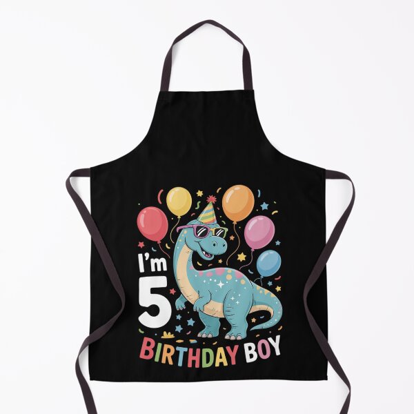 Item preview, Kids I'm 5 Birthday Boy Brachiosaurus 5 Year Old 5th Birthday designed and sold by khorbiasieno.