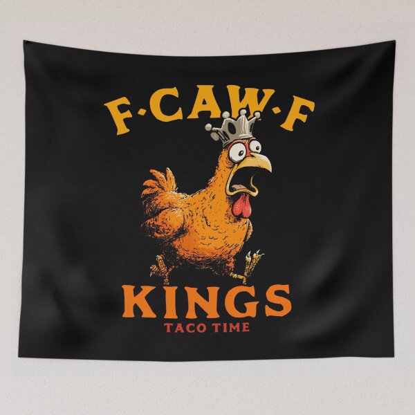 Item preview, F Caw F Chicken Crown No Kings Protest Oct 18 designed and sold by merlinnears.