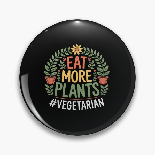 Item preview, Eat More Plants Vegan Leafy Garden Healthy Vegetarian designed and sold by tabdejinti.