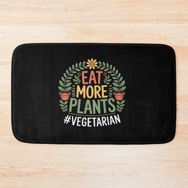 Item preview, Eat More Plants Vegan Leafy Garden Healthy Vegetarian designed and sold by tabdejinti.