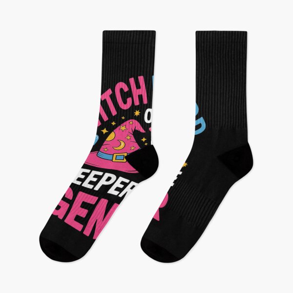 Item preview, Keeper of Gender Witch Or Wizard Gender Reveal Party designed and sold by MinaReinger.