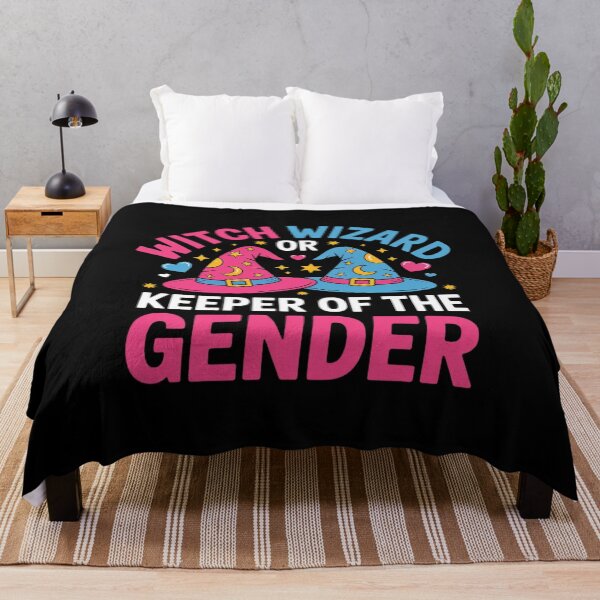 Item preview, Keeper of Gender Witch Or Wizard Gender Reveal Party designed and sold by MinaReinger.