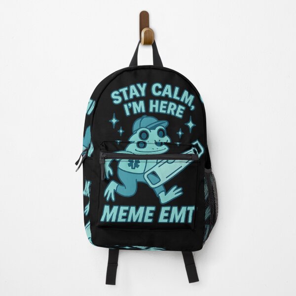 Item preview, Stay Calm I’m Here Funny EMT Frog Shirt | Paramedic Meme Halloween Tee designed and sold by ClinicalHubs.