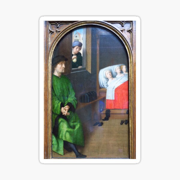 Three Legends of St Nicholas ( no 2 ) Sticker