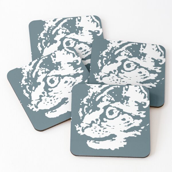 Item preview, -Art-Cat-Retro-Sleater-Kinney-Music-Band-Sticker-Essential-T-Shirt designed and sold by Espeoto5.