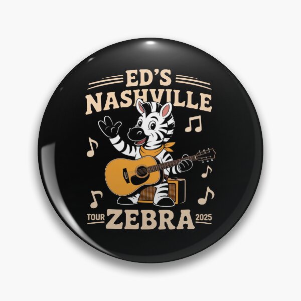 Item preview, Ed's Nashville Tour 2025 Zebra designed and sold by tabdejinti.