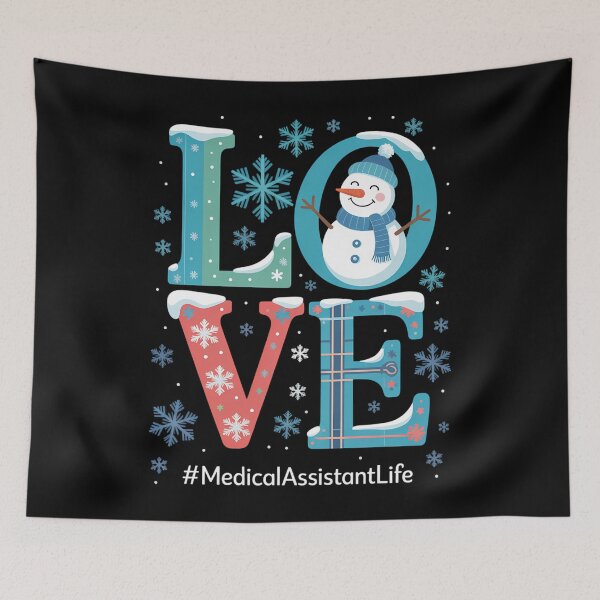 Item preview, Medical Assistant Snowman Women Winter Season Christmas designed and sold by Sea4Adventures.