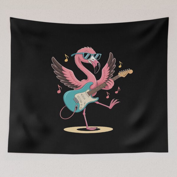 Artikelvorschau, E-Gitarre Flamingo Rock On Style entworfen und verkauft von tabdejinti.