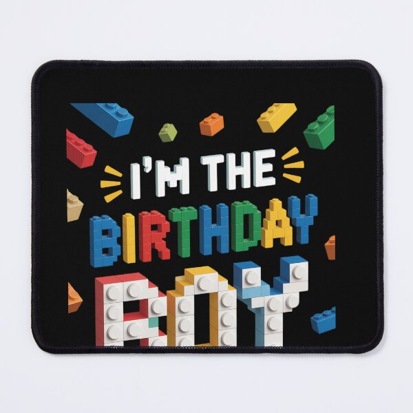Item preview, Im The Birthday Boy Building Bricks Family Party Decorations designed and sold by khorbiasieno.