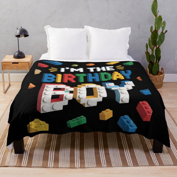 Item preview, Im The Birthday Boy Building Bricks Family Party Decorations designed and sold by khorbiasieno.