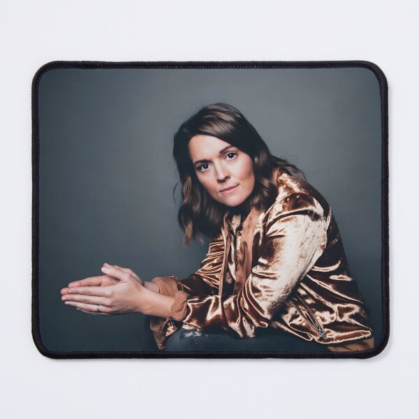 Item preview, Brandi Carlile Golden Velvet Portrait in Indie Folk Style designed and sold by zulenekbedf.