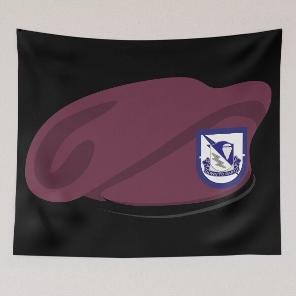 Item preview, Army - 1st Bn - 507th Infantry - Beret w DUI wo Txt designed and sold by Military Insignia Products.