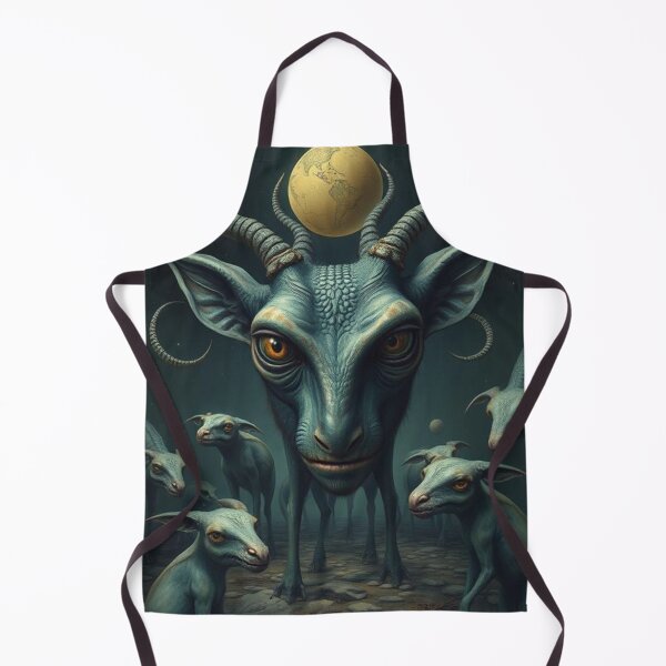 Item preview, Trippy Horned Space Beasts designed and sold by Jeff's Good Mojo Dojo.