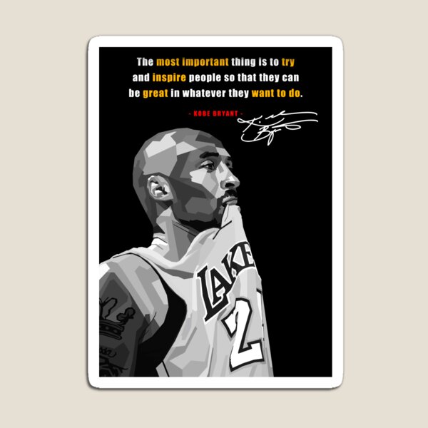 Item preview, Kobe Bryant Inspirational designed and sold by SiksisArt.
