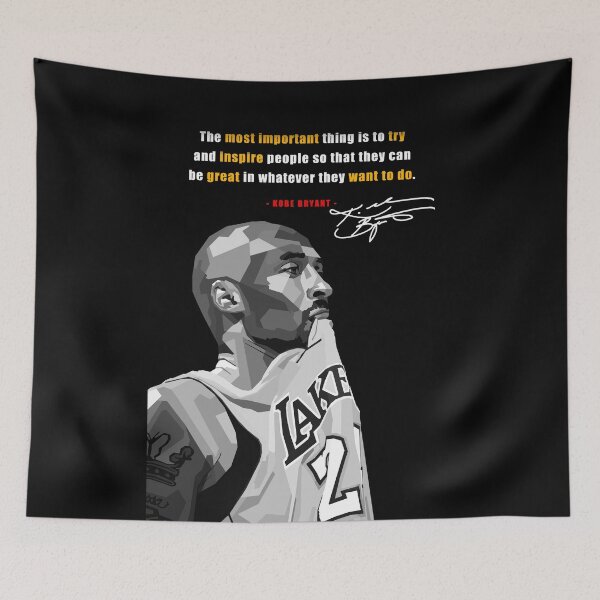Item preview, Kobe Bryant Inspirational designed and sold by SiksisArt.