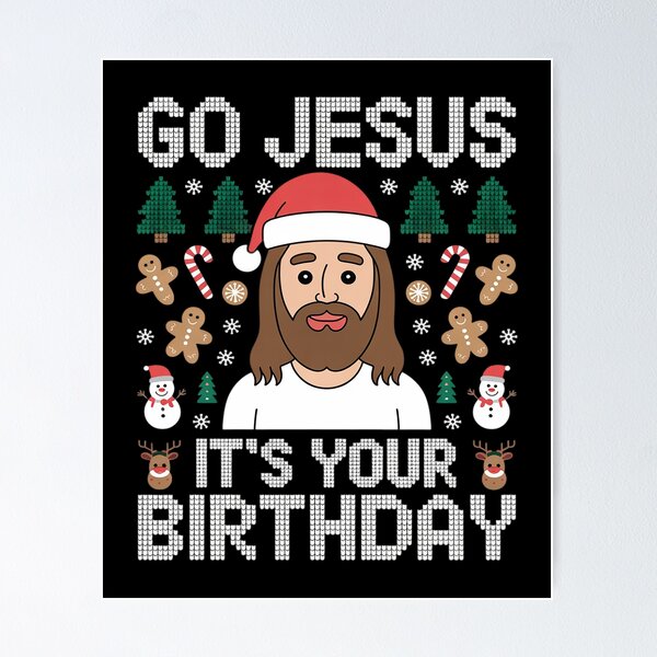 Item preview, Jesus Faith Birthday Christmas Funny designed and sold by AmparoBoyle.