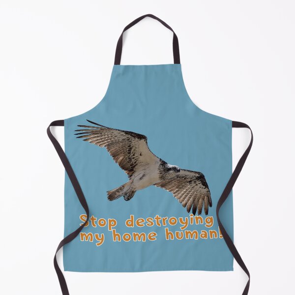 Item preview, Osprey environmental slogan designed and sold by SEADOGPRINTS.