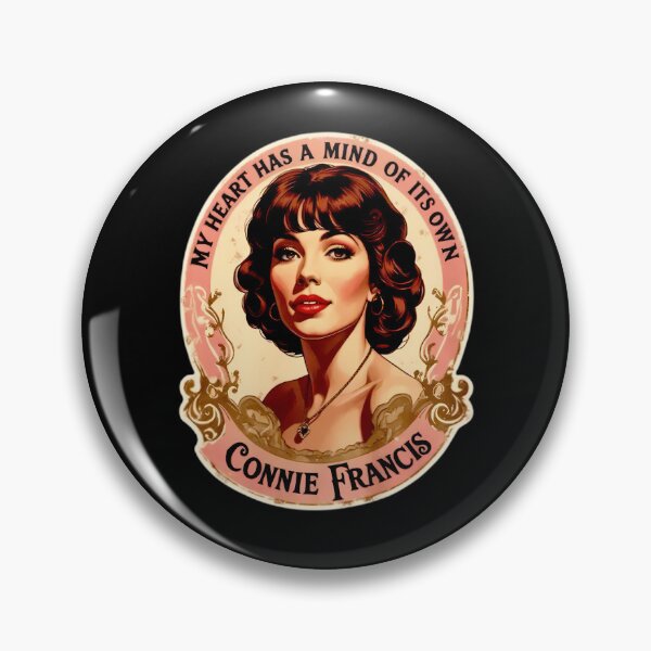 Item preview, Co.nnie Fran.cis Inspired 50s Pop Icon Vintage Graphic Portrait designed and sold by AndersonEthan.
