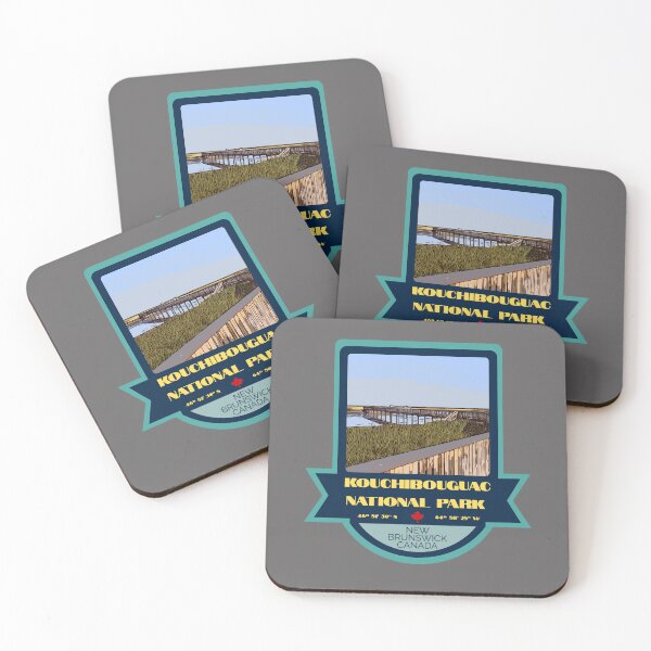 Item preview, Kouchibouguac National Park Vintage Retro Sticker – Canada National Park Badge Design designed and sold by RouseDesigns.