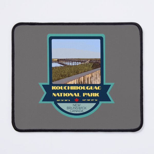 Item preview, Kouchibouguac National Park Vintage Retro Sticker – Canada National Park Badge Design designed and sold by RouseDesigns.
