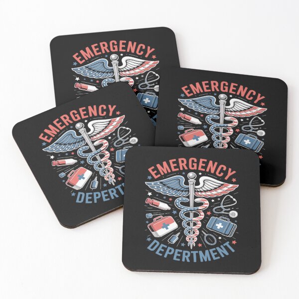 Item preview, Emergency Department 4th of July Usa Emergency Room Nurse designed and sold by ticlitule.
