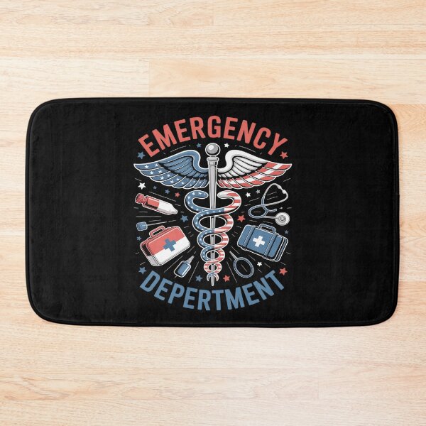 Item preview, Emergency Department 4th of July Usa Emergency Room Nurse designed and sold by ticlitule.